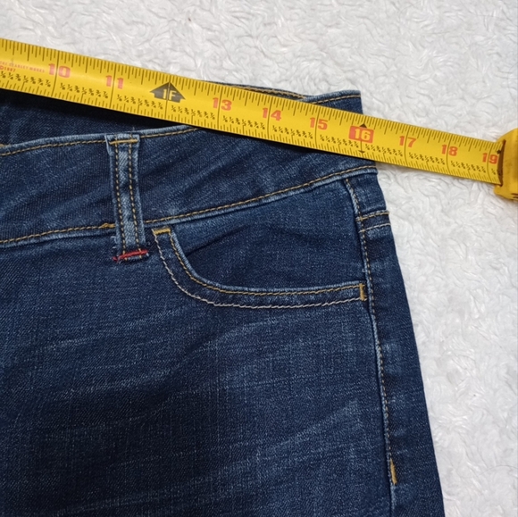 Wrangler Blue Wide Leg Capri Jeans - Picture 5 of 9